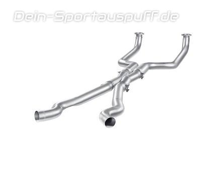 Eisenmann Edelstahl Vorschalldämpfer BMW 6er M6 F12 F13 Coupe Cabrio