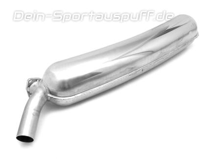 Eisenmann Edelstahl Sportauspuff Porsche 911 G-Modell (1974 - 1989) 1x60mm rund scharf gerade
