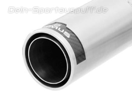 Remus Edelstahl Sportendrohr 84mm Street Race rund eingerollt