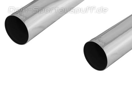 Remus Edelstahl Duplex Endrohrsatz rechts-links je 1x90mm rund scharfkantig