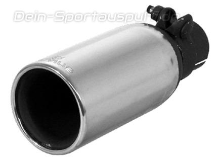 Remus Edelstahl Sportendrohr 102mm rund eingerollt