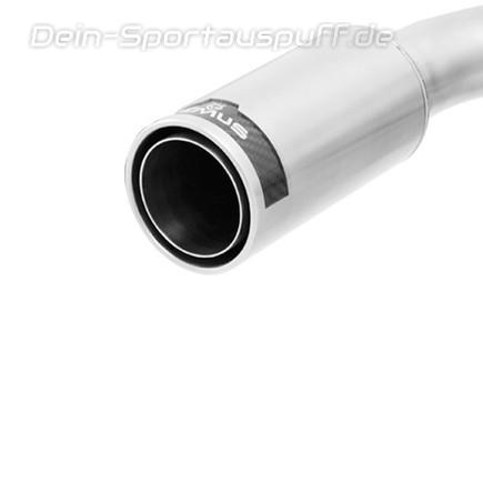 Remus Edelstahl Sportendrohr 98mm Street Race rund eingerollt