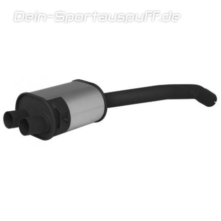 Remus Edelstahl Sportauspuff-Hauptschalldämpfer Ford Galaxy 2 Typ WAG