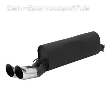 Remus Edelstahl Sportauspuff Alfa Romeo 155 Typ 167 Limousine 2x70mm DTM rund scharfkantig