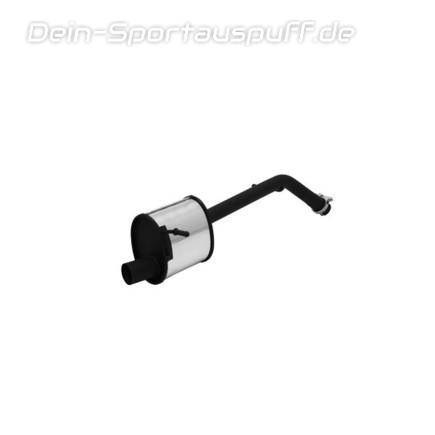 Remus Edelstahl Sportauspuff-Hauptschalldämpfer Peugeot 207 1.6HDI 66kW 80KW Modelle Active und Active Pro