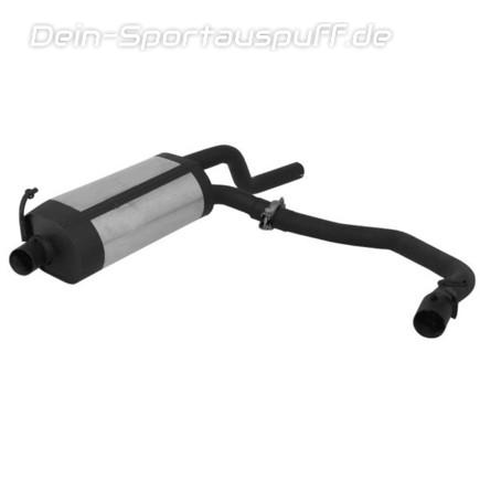 Remus Edelstahl Duplex Sportauspuff mit Klappensteuerung Renault Clio 2 Typ B