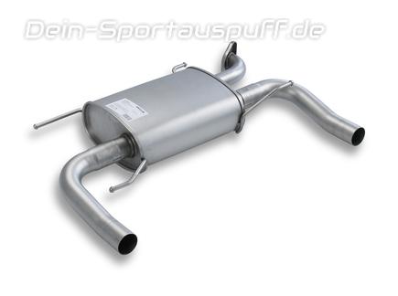 Remus Edelstahl Duplex Sportauspuff-Hauptschalldämpfer Suzuki Swift 4 Sport Typ NZ