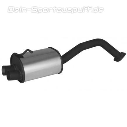 Remus Edelstahl Sportauspuff-Hauptschalldämpfer Toyota Auris 1