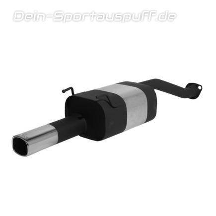 Remus Edelstahl Sportauspuff Honda Civic Typ EG9 4türig 92x78mm viereckig eingerollt