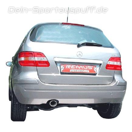 Remus Edelstahl Endrohrbogen Mercedes B-Klasse (W245) B200 CDI 97x80mm oval eingerollt