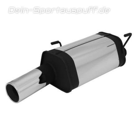 Remus Edelstahl Sportauspuff Peugeot 206 S16 GTI 102mm rund eingerollt