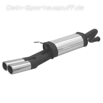 Remus Edelstahl Sportauspuff Renault Espace Grande Typ K 2x92x78mm viereckig eingerollt