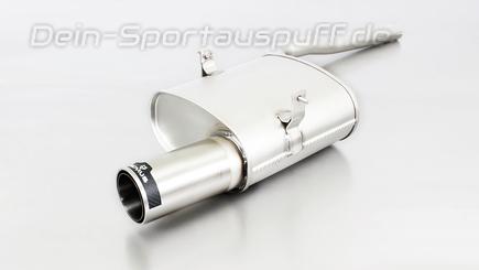 Remus Edelstahl Sportauspuff Mini One Typ R50 97x80mm oval eingerollt