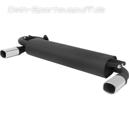 Remus Edelstahl Sportauspuff Toyota MR-2 Typ W2 92x78mm viereckig eingerollt