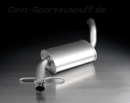 Remus Edelstahl Mittelschalldämpfer VW Golf 3 Typ 1H 1HXO GTI + SDI