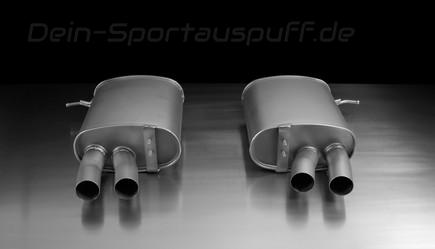 Remus Edelstahl Sportauspuff rechts-links BMW 3er E90 E92 E93 335i Coupe Cabrio Limousine