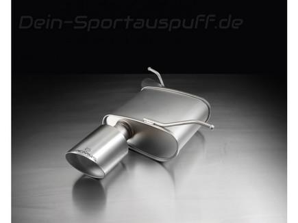 Remus Edelstahl Sportauspuff rechts Jeep Grand Chrerokee 4x4 Typ WK 127mm Matt-Optik rund scharfkantig abgeschrägt