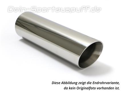 Fox Edelstahl Auspuffendrohr zum Anschweißen Ø 114mm rund Länge 300mm Typ 25