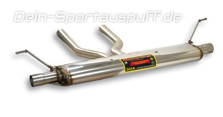 Supersprint Edelstahl Duplex Sportauspuff Porsche Cayenne 2 Typ 958 3.0l Diesel ohne Endrohre