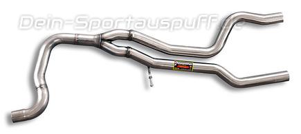 Supersprint Edelstahl Verbindungsrohr zum Kat Porsche Cayenne 2 Typ 958 3.0l Diesel