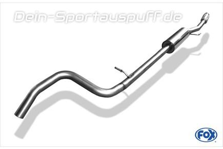 Fox Edelstahl Vorschalldämpfer Peugeot 207 SW 1.4l 1.6l