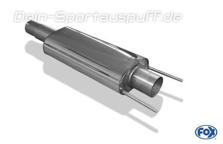 Fox Edelstahl Vorschalldämpfer Opel Vectra C OPC