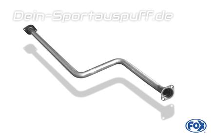 Fox Edelstahl Vorschalldämpfer-Ersatzrohr Nissan Micra K11 Bj.93-03