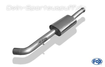 FOX Edelstahl Vorschalldämpfer Renault Clio 4 RS