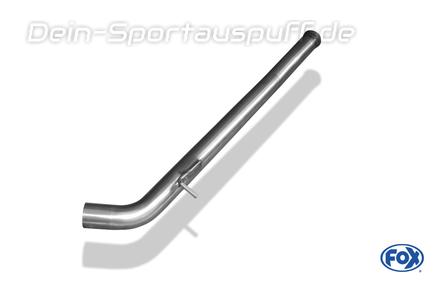 FOX Edelstahl Vorschalldämpfer-Ersatzrohr Renault Clio 4 RS