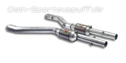 Supersprint Edelstahl Sport-Metall-Kat BMW 5er E60 545i