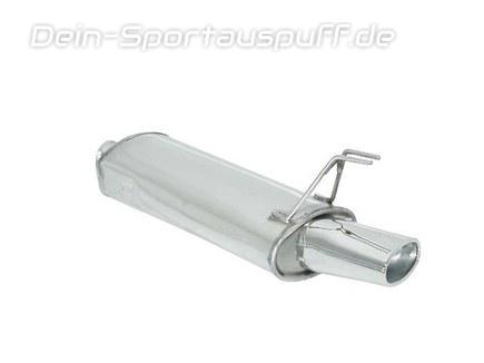 Ragazzon Edelstahl Sportauspuff Alfa Romeo 145 Bj.94-96 115x70mm oval eingerollt
