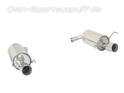 Ragazzon Edelstahl Duplex Sportauspuff Alfa Romeo 159 3.2l JTS Limo u. Sportwagon je 102mm rund eingerollt