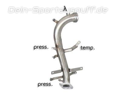 Ragazzon Edelstahl Kat- und Partikelfilter-Ersatzrohr Alfa Romeo Giulietta 2.0l JTDM