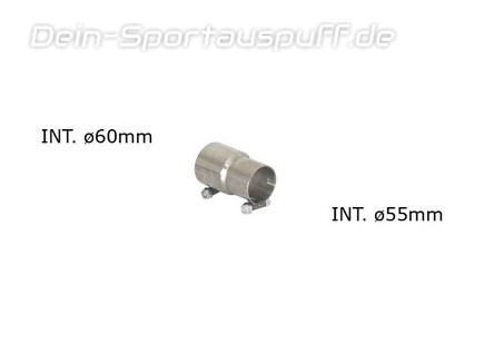 Ragazzon Edelstahl Adapter auf Serienanlage Alfa Romeo MiTo 1.4 TB 114kW