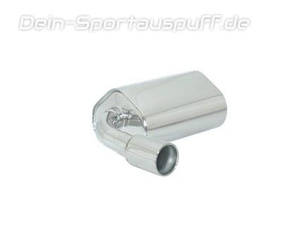 Ragazzon Edelstahl Sportauspuff Audi A3 8P Quattro 2.0l TFSI 102mm rund eingerollt