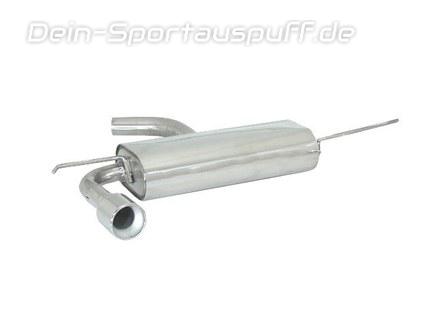 Ragazzon Edelstahl Sport-Endschalldämpfer Audi A3 Sportback 8P 1.6l 2.0l FSI 90mm rund eingerollt