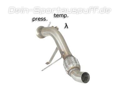 Ragazzon Edelstahl Kat- und Partikelfilter-Ersatzrohr BMW 3er E90 Limo E91 Touring 320d 120kW