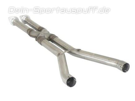 Ragazzon Edelstahl Kat- und Vorschalldämpfer-Ersatzrohr Chevrolet Corvette C6 Grand Sport 6.2l
