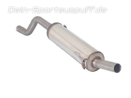 Ragazzon Edelstahl Sportauspuff Fiat Punto Evo + Grande Punto (199) 1.3l MJET mit Sport-Heck 50mm rund scharfkantig