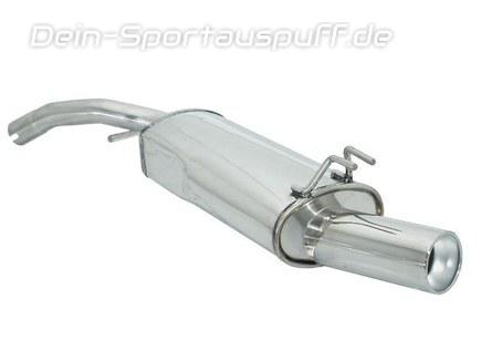 Ragazzon Edelstahl Sportauspuff Fiat Stilo 1.6l-2.4l 102mm rund eingerollt