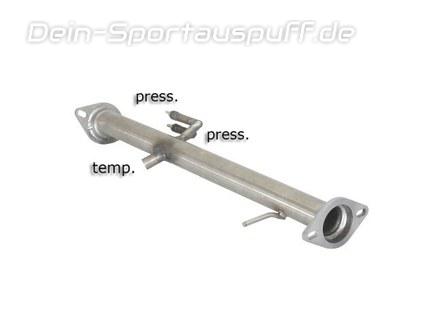 Ragazzon Edelstahl Partikelfilter-Ersatzrohr Ford Kuga (Mod. Mit Euro4)