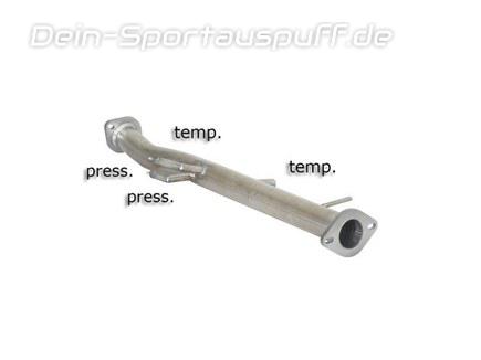Ragazzon Edelstahl Partikelfilter-Ersatzrohr Ford Kuga (Mod. Mit Euro5)