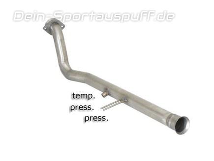 Ragazzon Edelstahl Partikelfilter-Ersatzrohr Lancia Phedra 2.2l JTD (94kW)