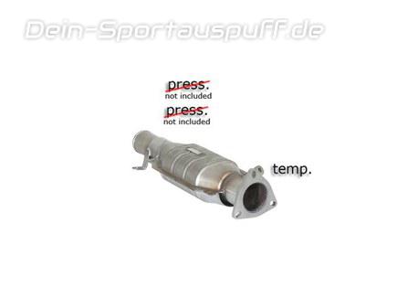 Ragazzon Edelstahl Sport-Kat inkl. Partikelfilter-Ersatzrohr Land Rover Discovery 3