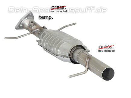 Ragazzon Edelstahl Sport-Kat inkl. Partikelfilter-Ersatzrohr Land Rover Freelander 2 2.2TD4