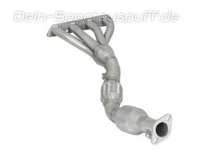Ragazzon Edelstahl Fächerkrümmer 4 in 2 in 1 inkl. Sport-Kat u. Vorschalldämpfer Mini Cooper S R53