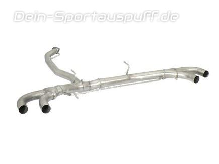 Ragazzon Edelstahl Duplex Endschalldämpfer-Ersatzrohr f. orig. Endrohr Nissan GT-R 357kW