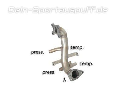 Ragazzon Edelstahl Kat- und Partikelfilter-Ersatzrohr Nissan X-Trail T30