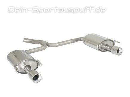 Ragazzon Edelstahl Duplex Sportauspuff Opel Insignia 1.6l Turbo je 90mm rund eingerollt