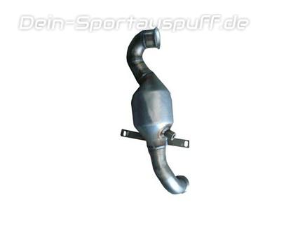 Ragazzon Edelstahl Sport-Kat inkl. Partikelfilter-Ersatzrohr Peugeot 206 1.6 HDI